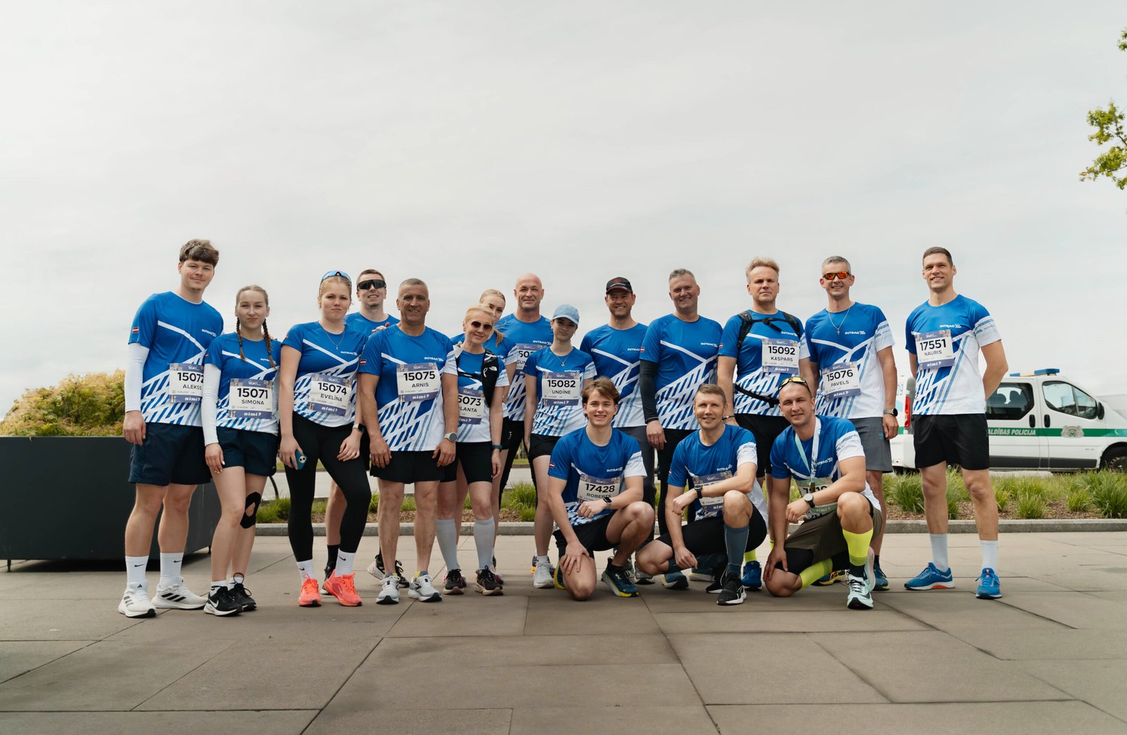 INTRAC komanda Rimi maratonā